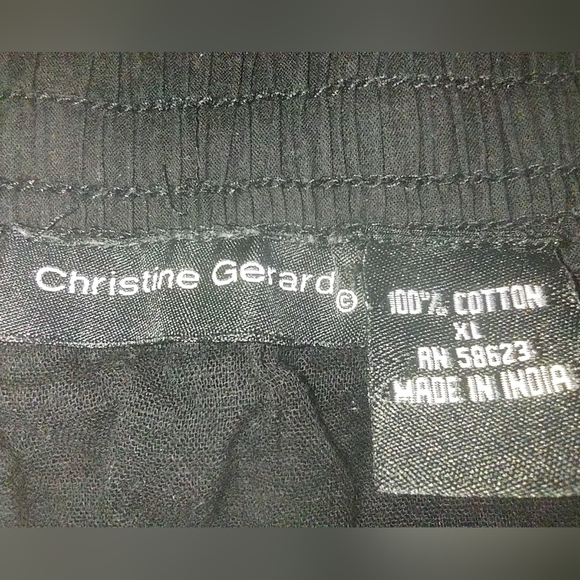Christine Gerard Skirt XL Black - Picture 10 of 11